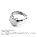 European And American Fashion Stainless Steel Ring For Women