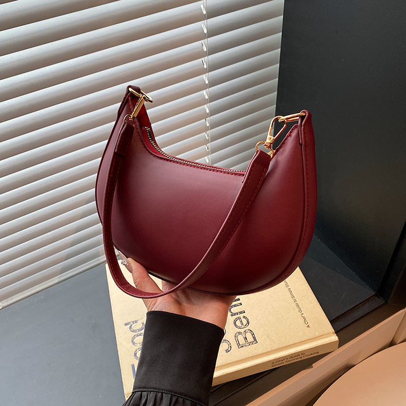 Womens Minimalist Versatile Underarm Bag For Girls