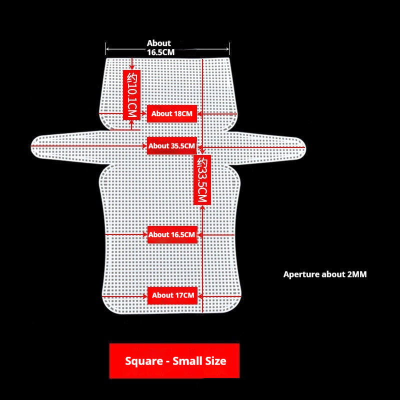 Cut-to-size Plastic DIY Mesh Bag
