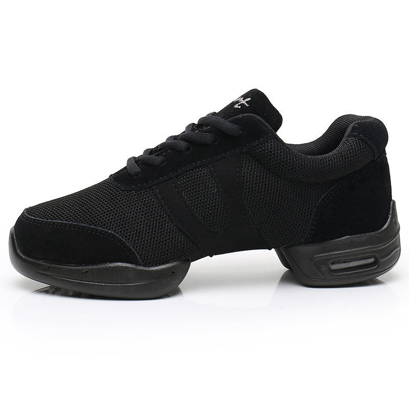 Womens Lace-Up Jazz Dance Shoes For Square Dancing