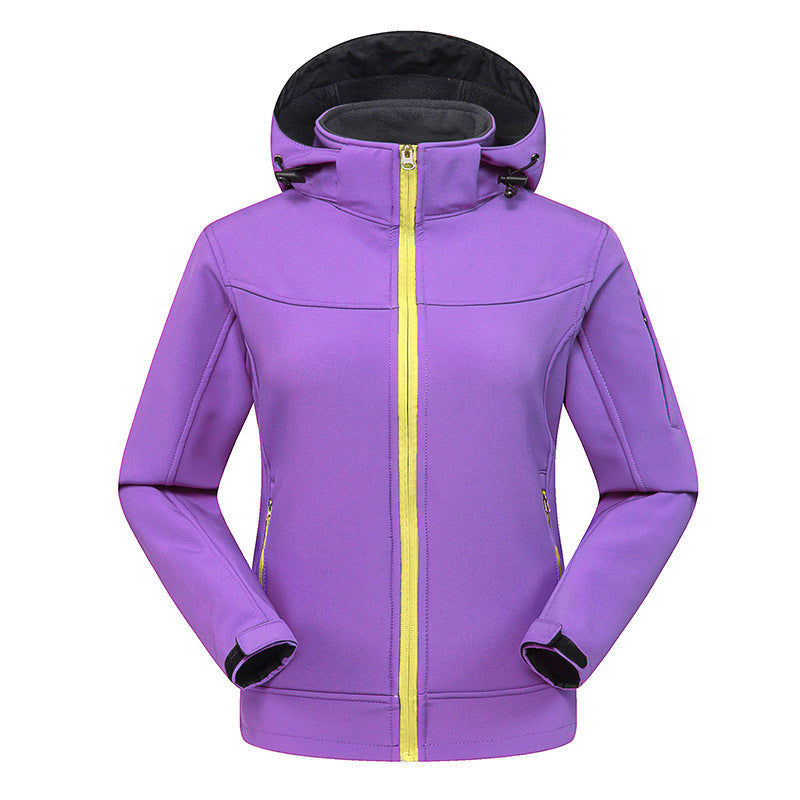 Windproof Waterproof Softshell Insulated And Breathable Mountaineering Jacket