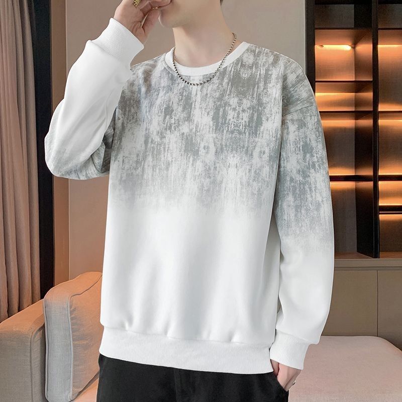 New Tie Dye Crew Neck Hoodie For Men