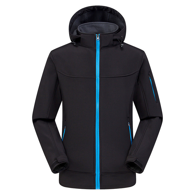 Windproof Waterproof Softshell Insulated And Breathable Mountaineering Jacket