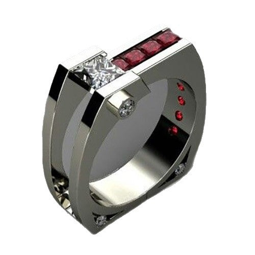 Fashion Punk Style Men's And Women's Ring Party Ring