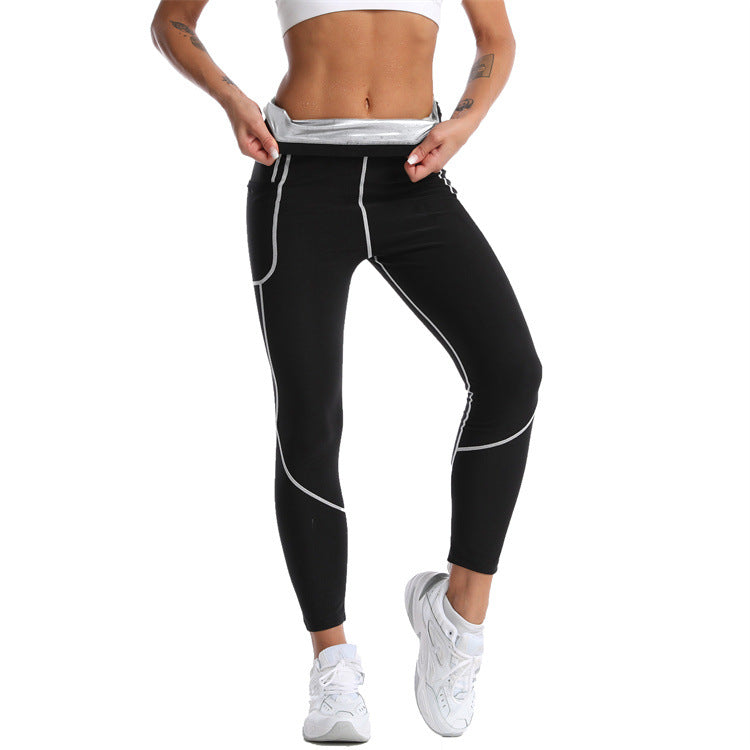 Womens Minimalist High-waisted Shapewear Pants
