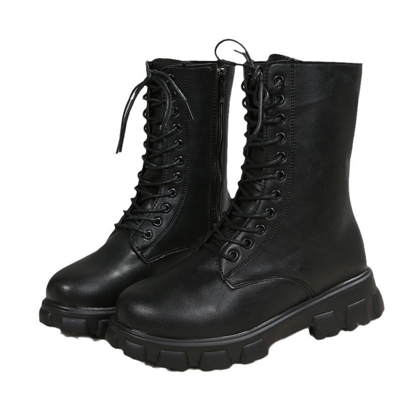 Round-toe White Cross-border Bootsankle Boots