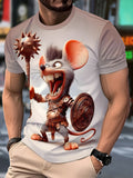 Mens Casual Stylish And Minimalist Summer Short-sleeve Shirt