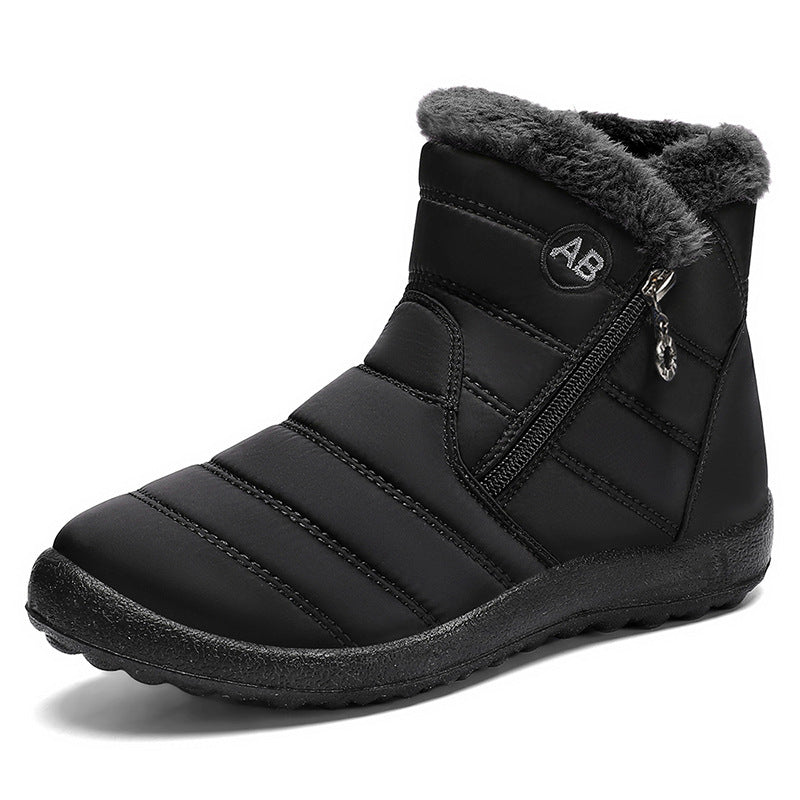 Womens Winter Cotton Shoes New PU Style For Foreign Trade