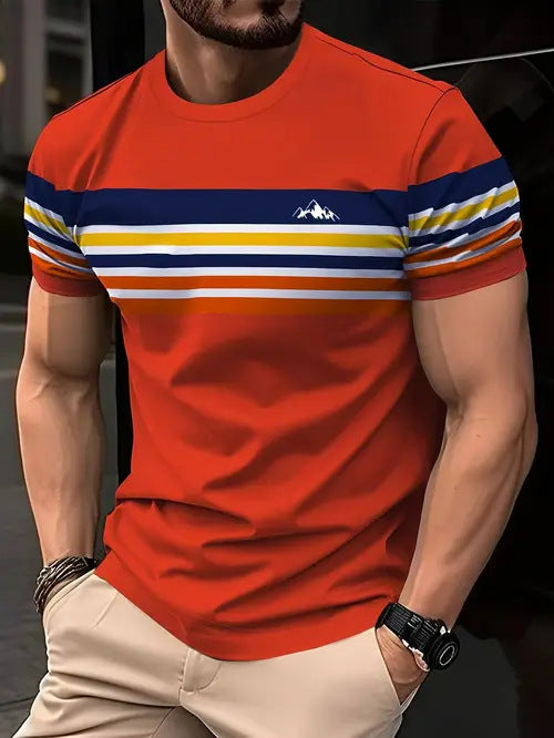 Mens Summer Tops In European And American Fashion Trends