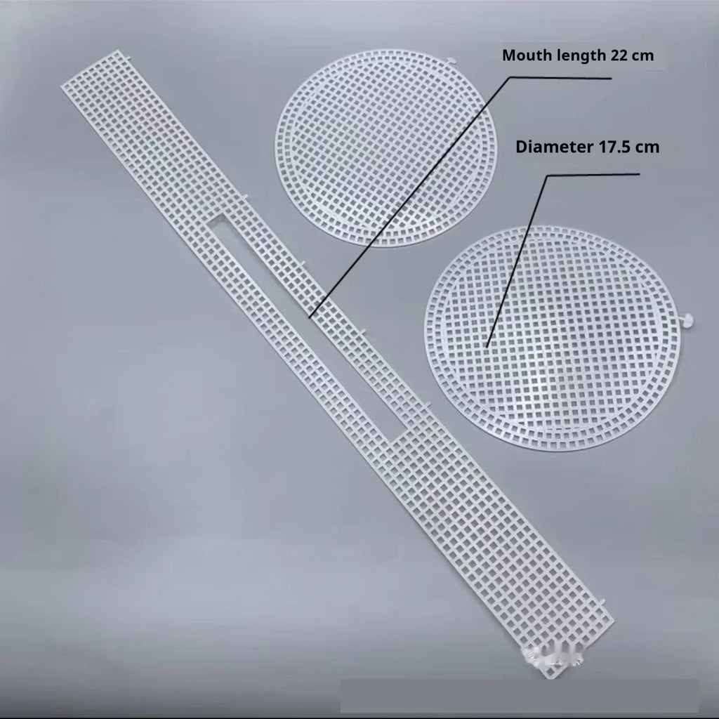 Cut-to-size Plastic DIY Mesh Bag